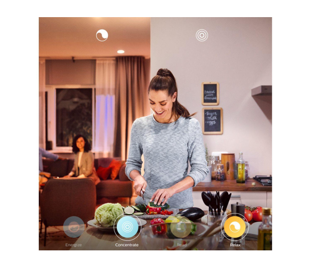 Philips Hue White ambiance Lampa wisząca Fair (czarna) - 726867 - zdjęcie 4